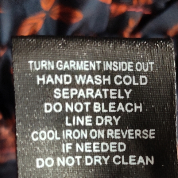 Anthropologie Current Air Navy & Rust Print Tiered Mini Baby Doll Dress | Medium - Picture 6 of 7